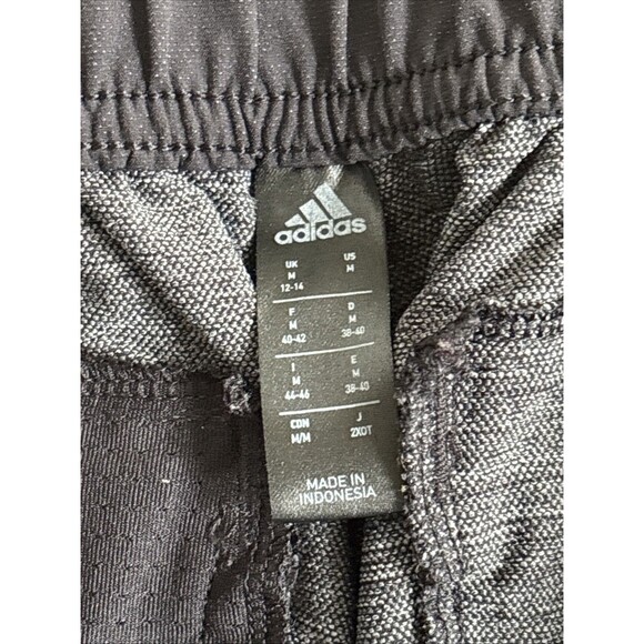 Adidas Women’s Pull On 3 Stripe Athletic Pants With Elastic Waist  Snap Bottom M - Picture 6 of 10